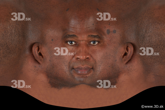 Man head premade texture