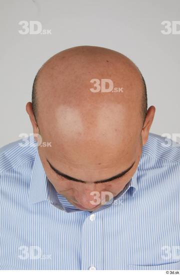 Head Man Casual Slim Bald Street photo references