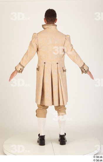 Whole Body Man White Dress Jacket Costume photo references