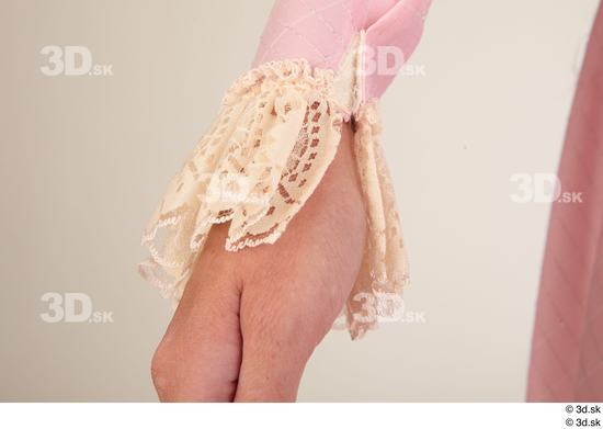 Hand Woman White Historical Dress Costume photo references