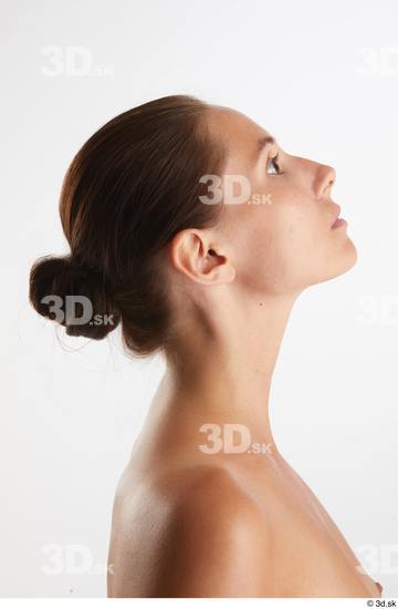 Vanessa Angel  flexing head side view  jpg