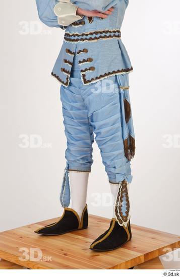 Leg Man White Historical Trousers Costume photo references