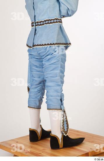 Leg Man White Historical Trousers Costume photo references