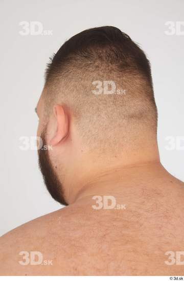 Man White Overweight Male Studio Poses