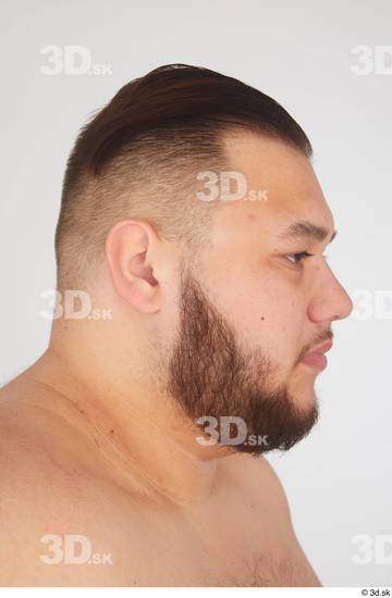 Man White Overweight Male Studio Poses