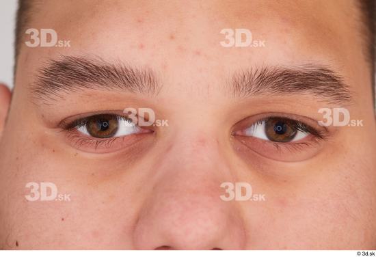 Man White Overweight Male Studio Poses