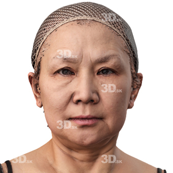 Head Woman Asian