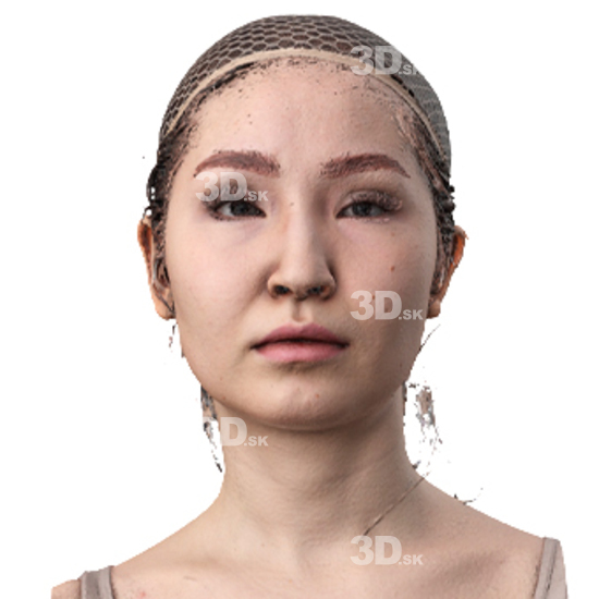 Head Woman Asian