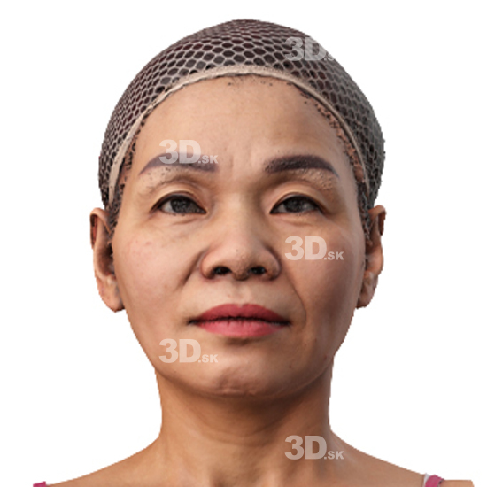 Head Woman Asian