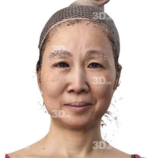 Head Woman Asian