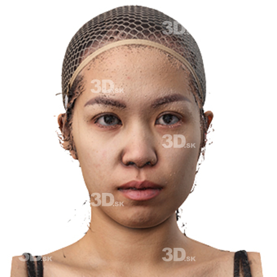 Head Woman Asian