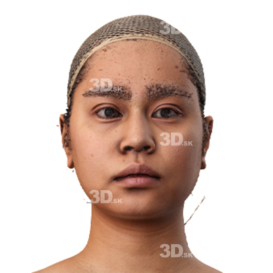 Head Woman Asian