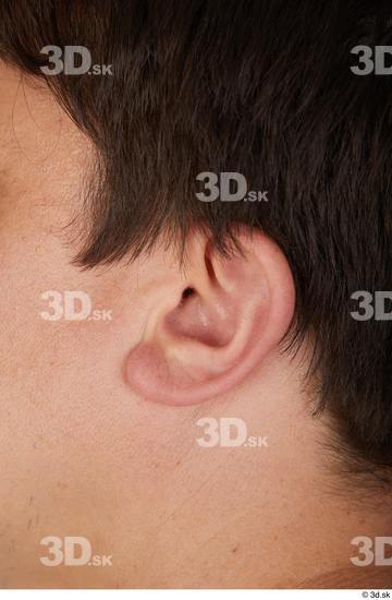 Ear Man White Casual Slim Street photo references