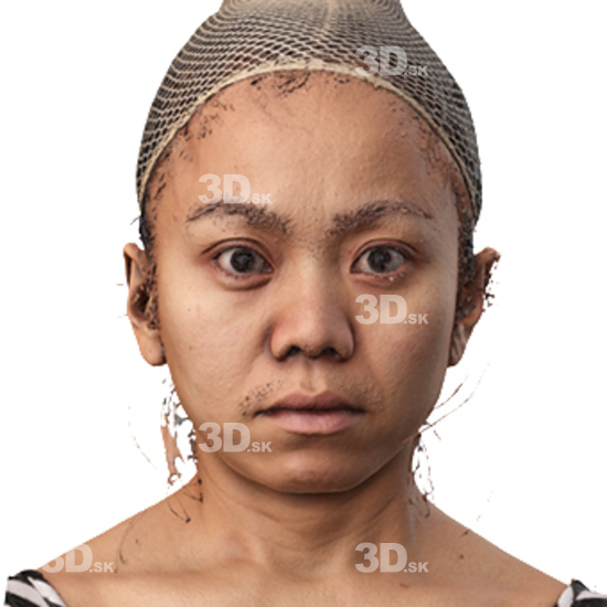 Head Woman Asian