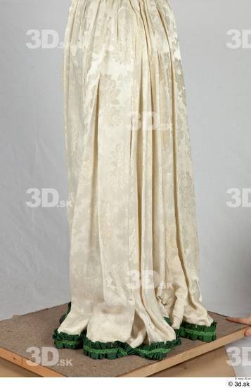 Woman White Historical Dress Skirt Costume photo references