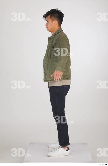 Man Asian Slim Male Studio Poses