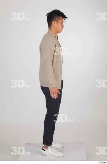 Man Asian Slim Male Studio Poses