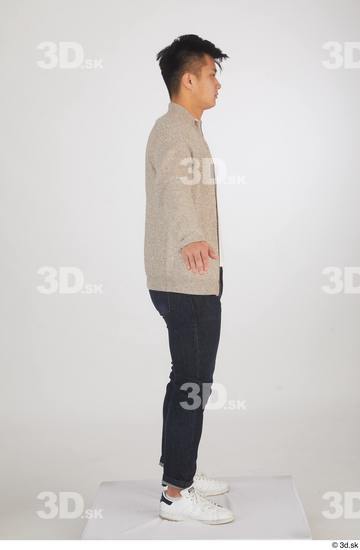 Man Asian Slim Male Studio Poses