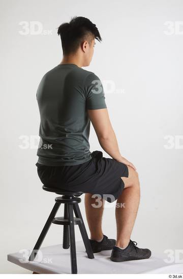 Man Asian Slim Male Studio Poses