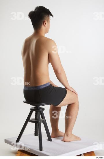 Man Asian Slim Male Studio Poses