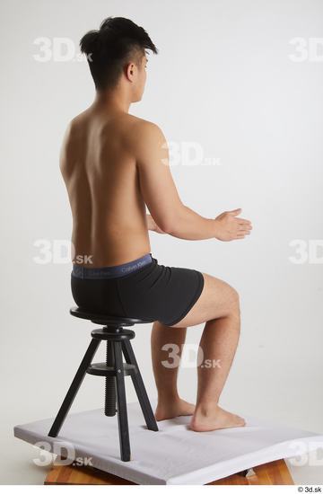 Man Asian Slim Male Studio Poses