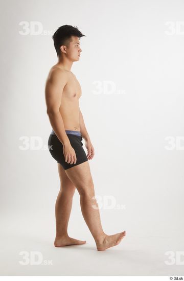 Man Asian Slim Male Studio Poses