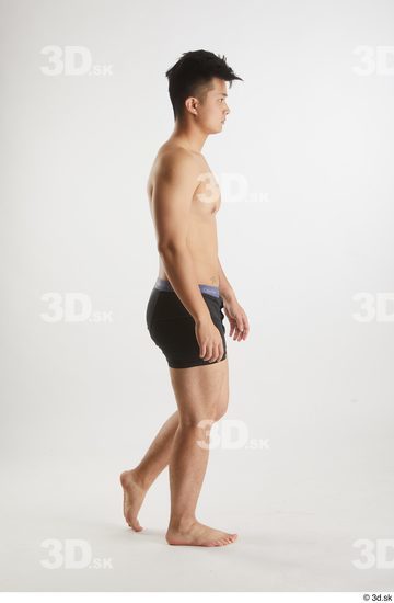 Man Asian Slim Male Studio Poses