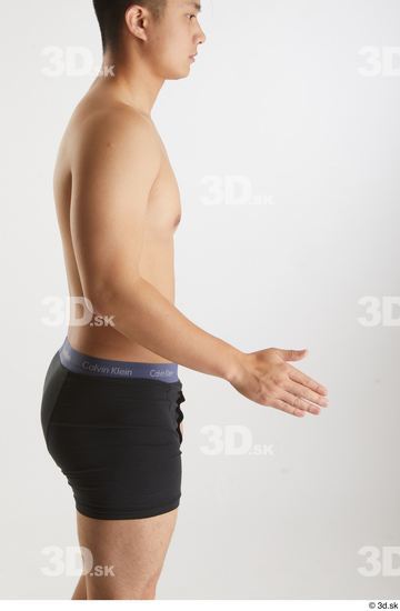 Man Asian Slim Male Studio Poses