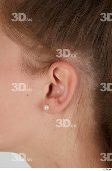 Ear Woman Casual Slim Street photo references