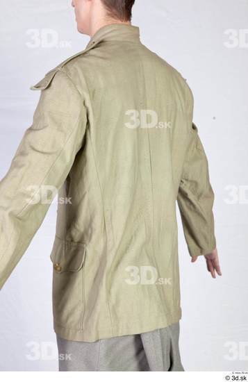 Upper Body Man White Jacket Costume photo references