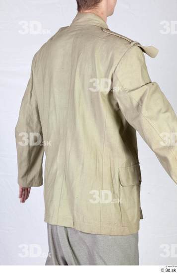 Upper Body Man White Jacket Costume photo references