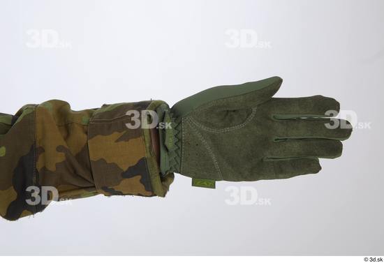 Hand Man White Army Uniform Gloves Slim Street photo references