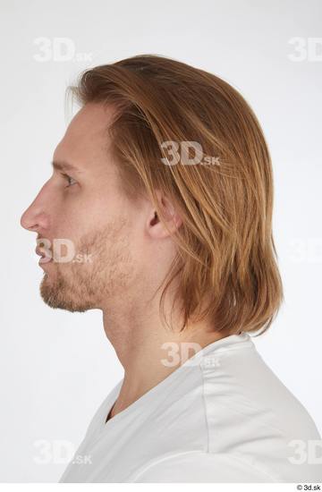 Head Hair Man White Casual Slim Street photo references