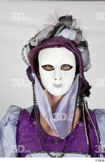 Head Woman White Caps & Hats Mask Costume photo references