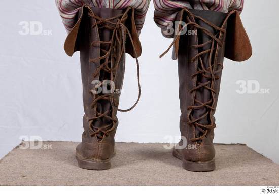 Man White Historical Shoes Costume photo references