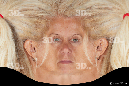 Head Woman White Head textures