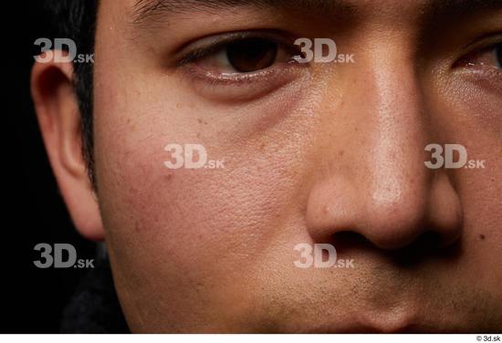 Face Man Wrinkles Face Skin Textures Hispanic