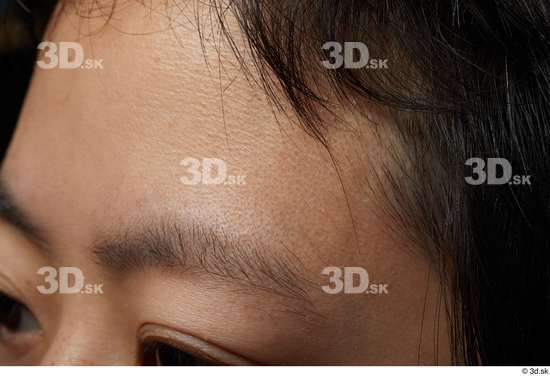 Face Woman Asian Wrinkles Face Skin Textures