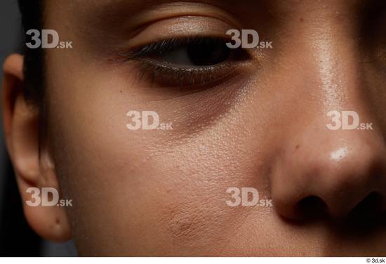 Face Woman Wrinkles Face Skin Textures Hispanic