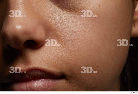 Face Woman Wrinkles Face Skin Textures Hispanic