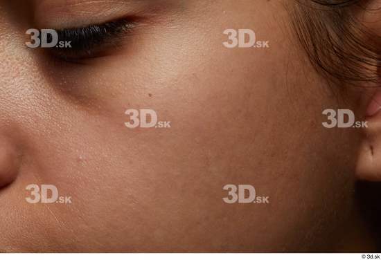 Face Woman Wrinkles Face Skin Textures Hispanic