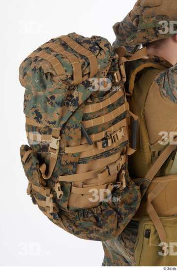 Upper Body Man Army Uniform Athletic Street photo references