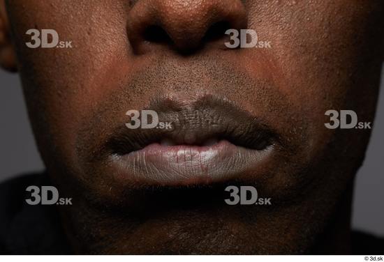 Face Man Black Wrinkles Face Skin Textures