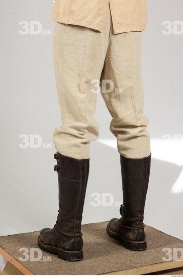 Man White Shoes Trousers Costume photo references