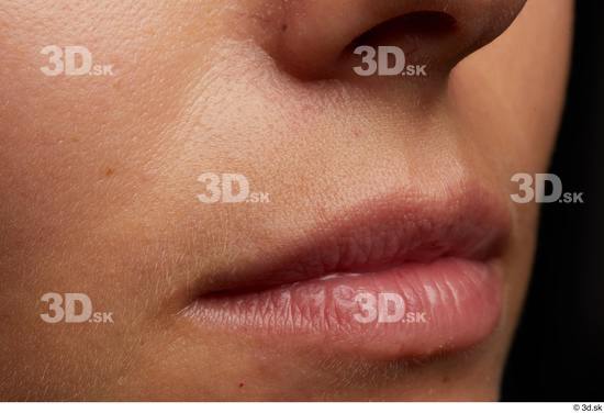 Face Woman White Studio photo references Face Skin Textures