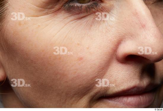 Face Woman White Face Skin Textures