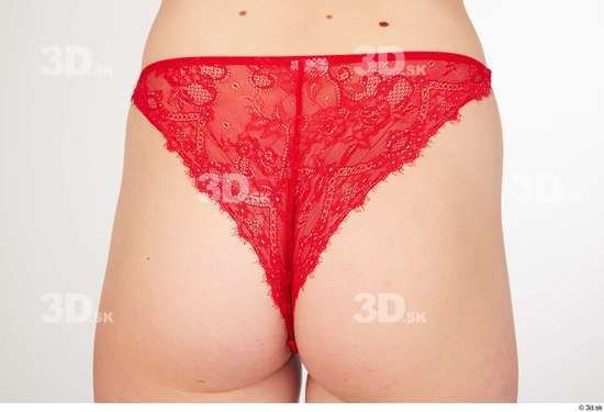 Olivia Sparkle buttock hips lingerie red panties underwear  jpg