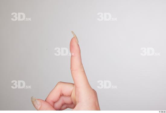 Olivia Sparkle fingers index finger  jpg