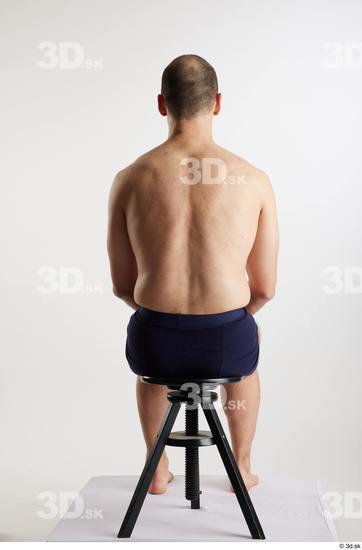 Man White Slim Male Studio Poses