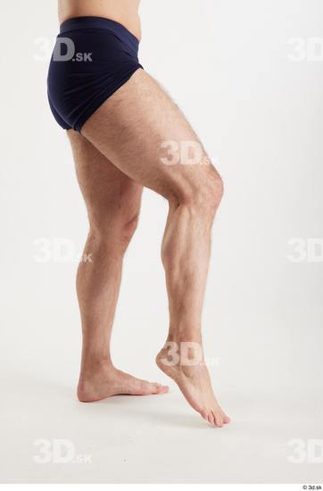 Man White Slim Male Studio Poses